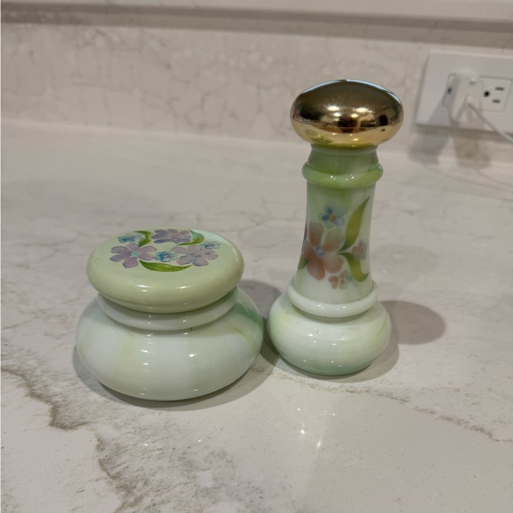 Vintage Avon "Flower Fair" perfume cologne bottle,